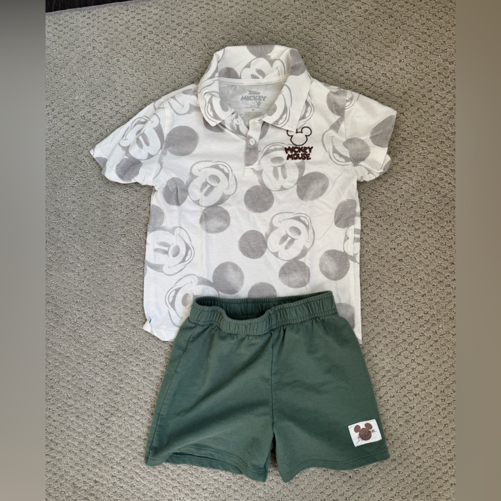 Disney Mickey Kids Polo and Shorts Set - 5